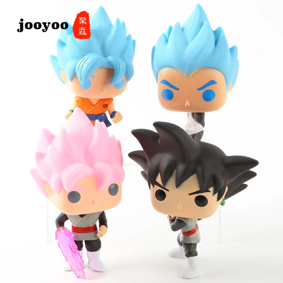 

Dragon Ball Son Goku Vegeta Figure Decoration Dragon Ball Super Super Siya Zamas Black Goku Action Figure Doll Model jooyoo