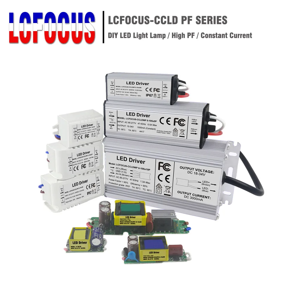 

1W 3W 5W 10W 20W 30W 36W 50W 100W LED Driver Lighting Transformers Power Supply for DIY 1 3 5 10 20 30 50 100 W Watt Lamp
