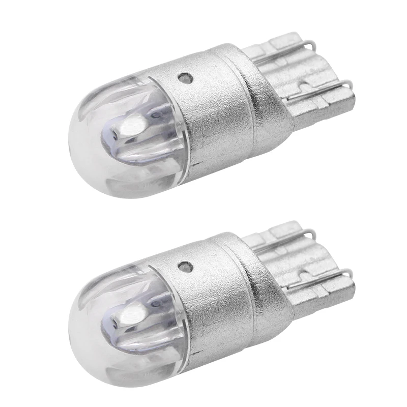 2 шт. T10 светодиодный лампы белого цвета 168 501 W5W светильник Клин 3030 2SMD Подсветка