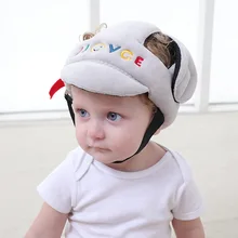 Детская голова Защитная шляпа младенческой малышей падение круглая крышка ударопрочная Детская безопасность шлемы головной крышки ходьба помощник