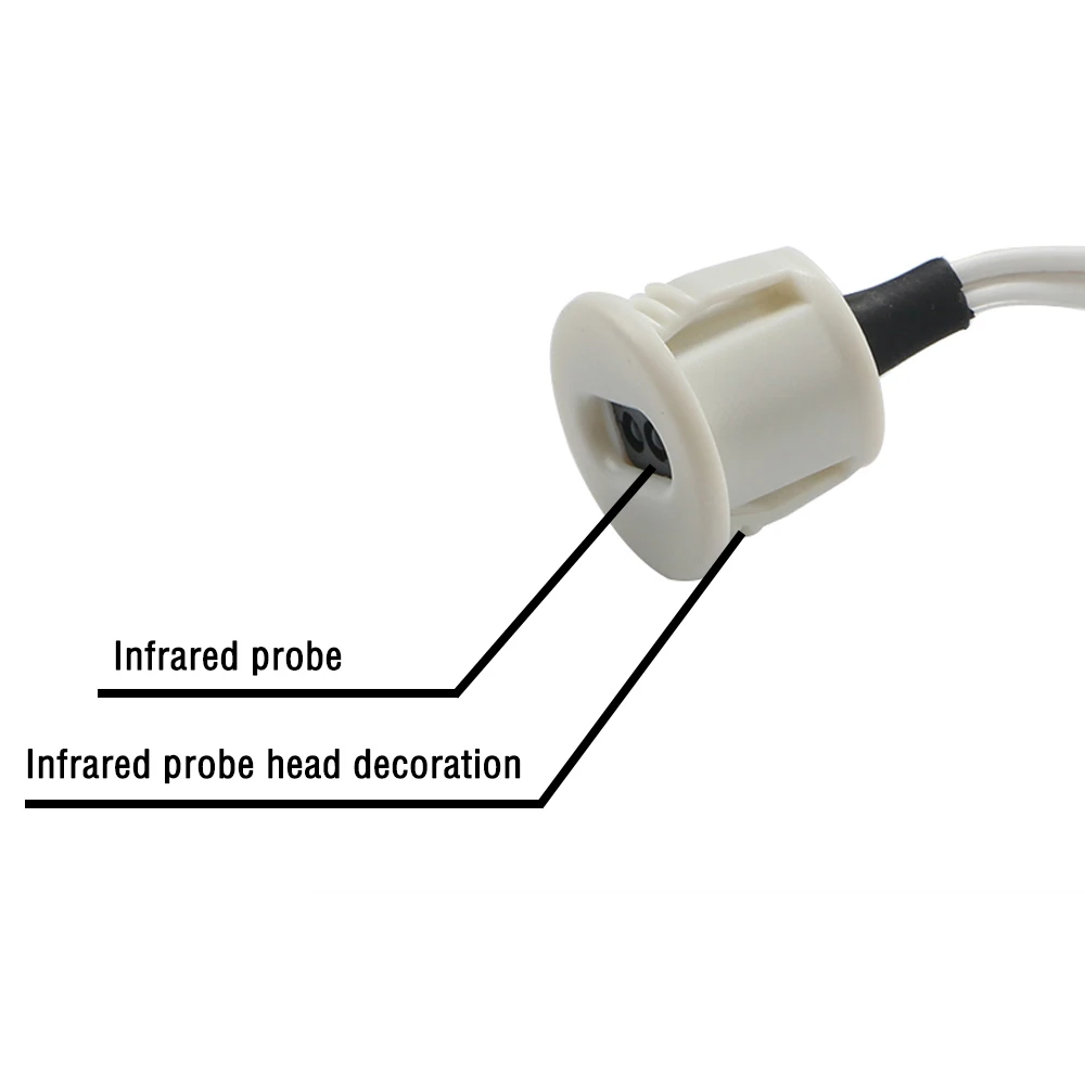 DC8-18V PIR инфракрасный датчик движения переключатель полосы светильник гардероб автоматическое выключение инфракрасный детектор переключатель 12 В светодиодный светильник