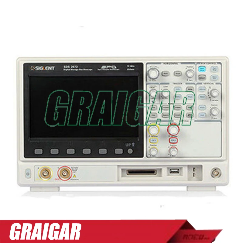 

SIGLENT Digital Storage Oscilloscope SDS2102 8inch TFT-LCD 100Mhz 2 Channels SPO Technology with 28M Memory depth