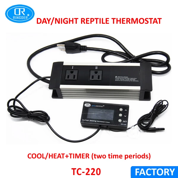 Цифровой телефон с таймером 0 50 °C|temperature controller|reptile thermostatthermostat with timer |