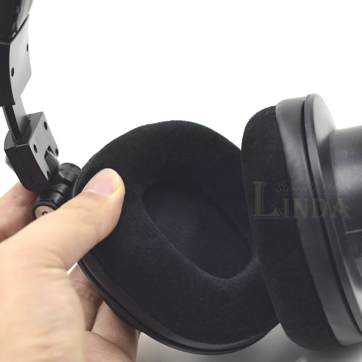 Гладкие велюровые амбушюры подушка для наушников Audio Technica ATH M40 M50 M40X M50X M30 M35 SX1 M50S