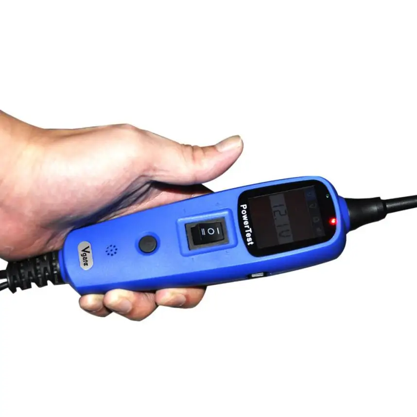 

12V24V Power Circuit Tester Electrical Tool AVOmeter PowerScan Flashlight Measurement ground testing polarity checks powering up