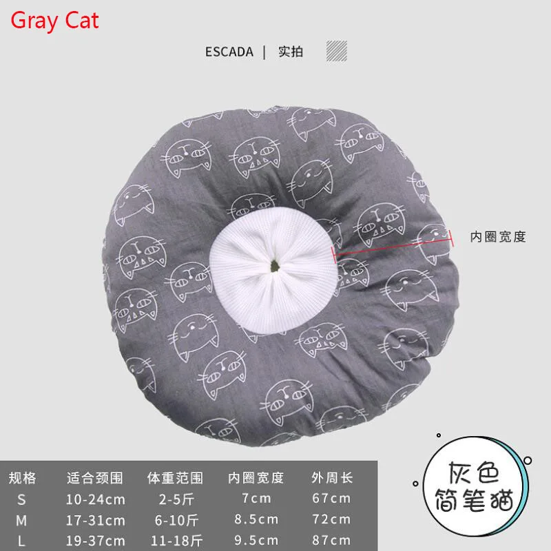 

Pet Dog Cat Elizabeth Circle Collar Puppy Anti Bite Protective Neck Collar Wound Healing Medical Recovery Scratching Tool