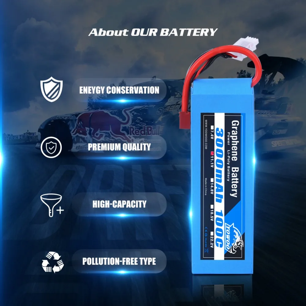Графин 2S 3S 4S 6S 7 4 V 11 1 14 8 18 5 батарея 22 2 mAh 100C Burst 200C высокая скорость разряда для