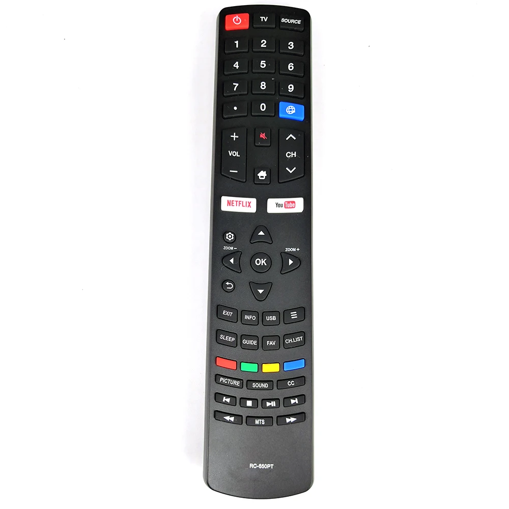 New Original RC-650PT 06-531W52-DW01 For DAEVOO Smart TV Remote controller Fernbedienung NETFLX You Tube | Электроника