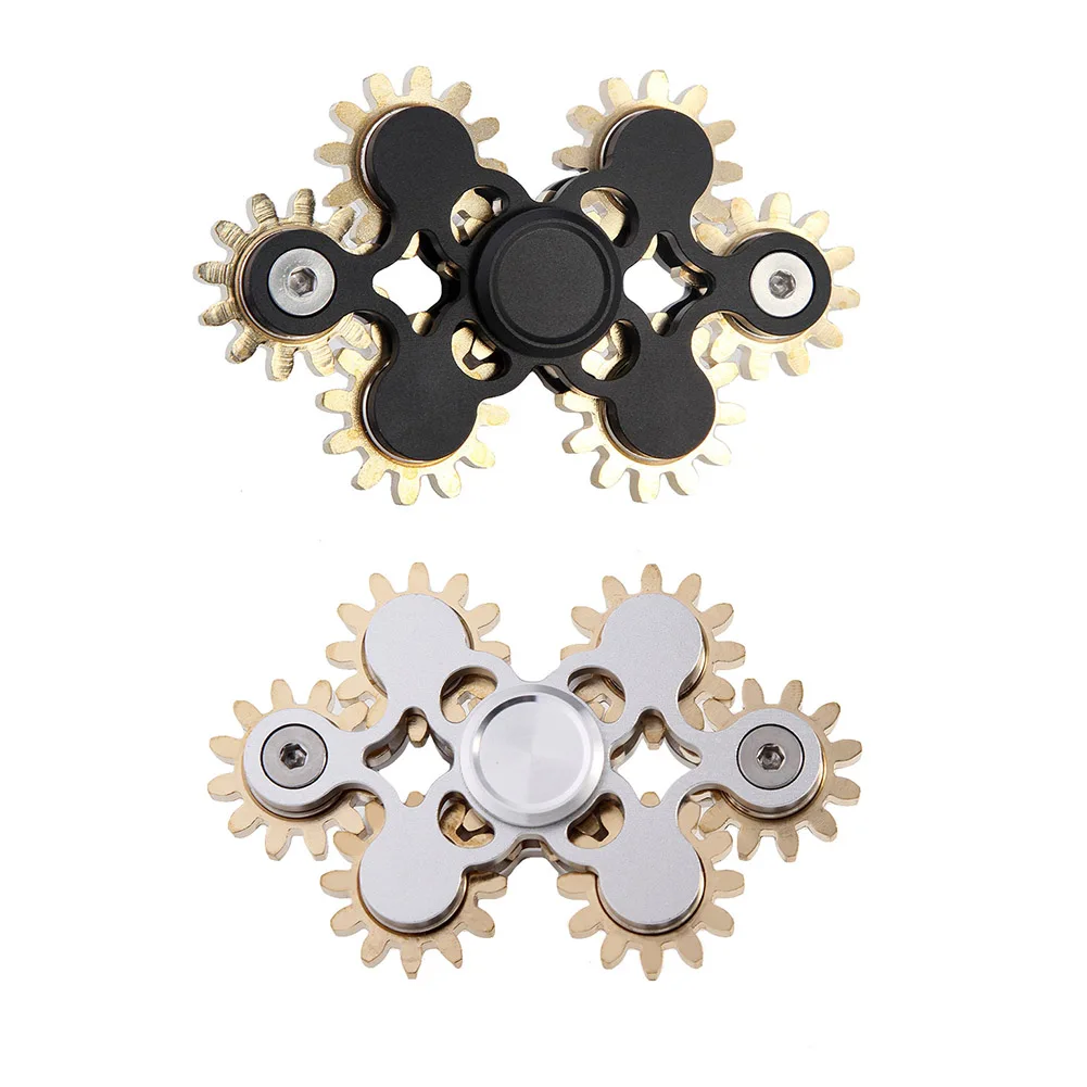 1PC Seven Gears Spinner Hand Fingertip Finger Top Gyro Toys EDC ADHD