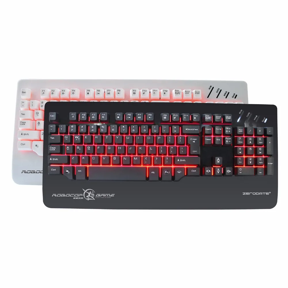 

Wired X12 Backlit Gaming Keyboard English Design Three-color Backlit Mechanical Keyboard Ergonomic Design For Desktop Laptop