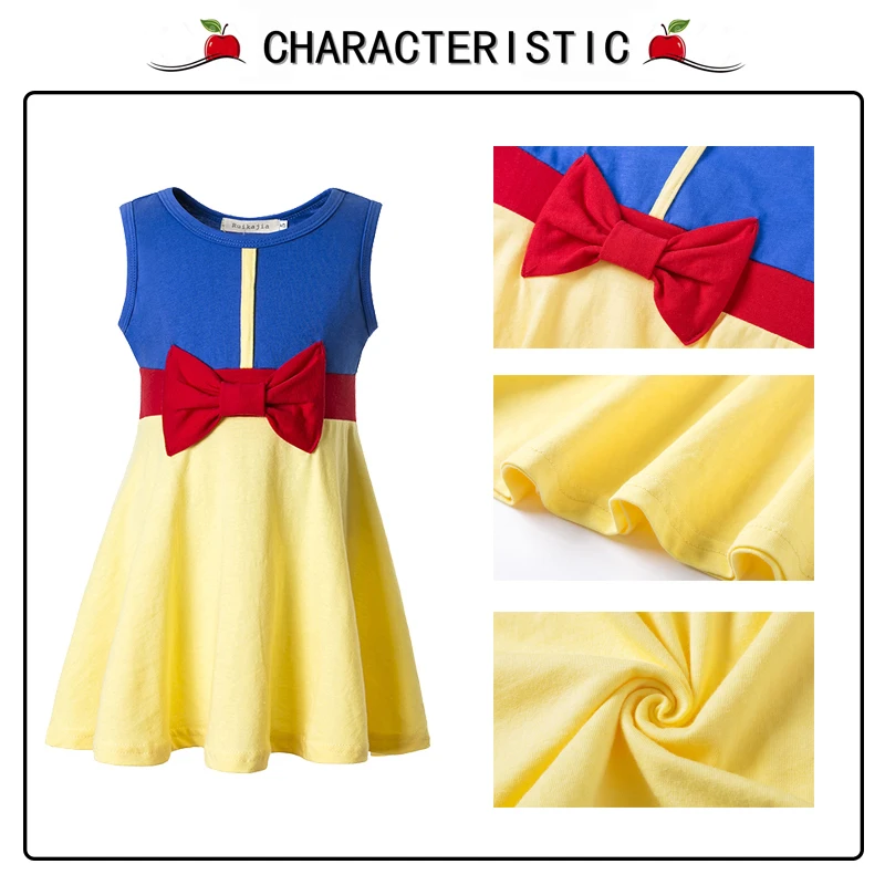 Dressy Girls Princesses Dress up Snow Queen Anna Belle Snow White Sleeping Beauty Costume Kids Fancy Unicorn Evil Queen Minnie baby dresses for wedding