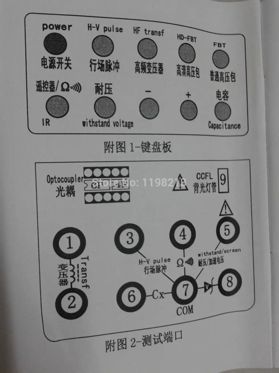 BR886A Multifunction Lamp Appliance Repair Meter Light Tester.