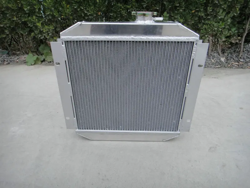 Алюминий радиатор для Ford Capri MK1 MK2 MK3 Кент 1.3L 1.6L/2,0 Эссекс/эскорт 1,6+ кожух+ вентилятор