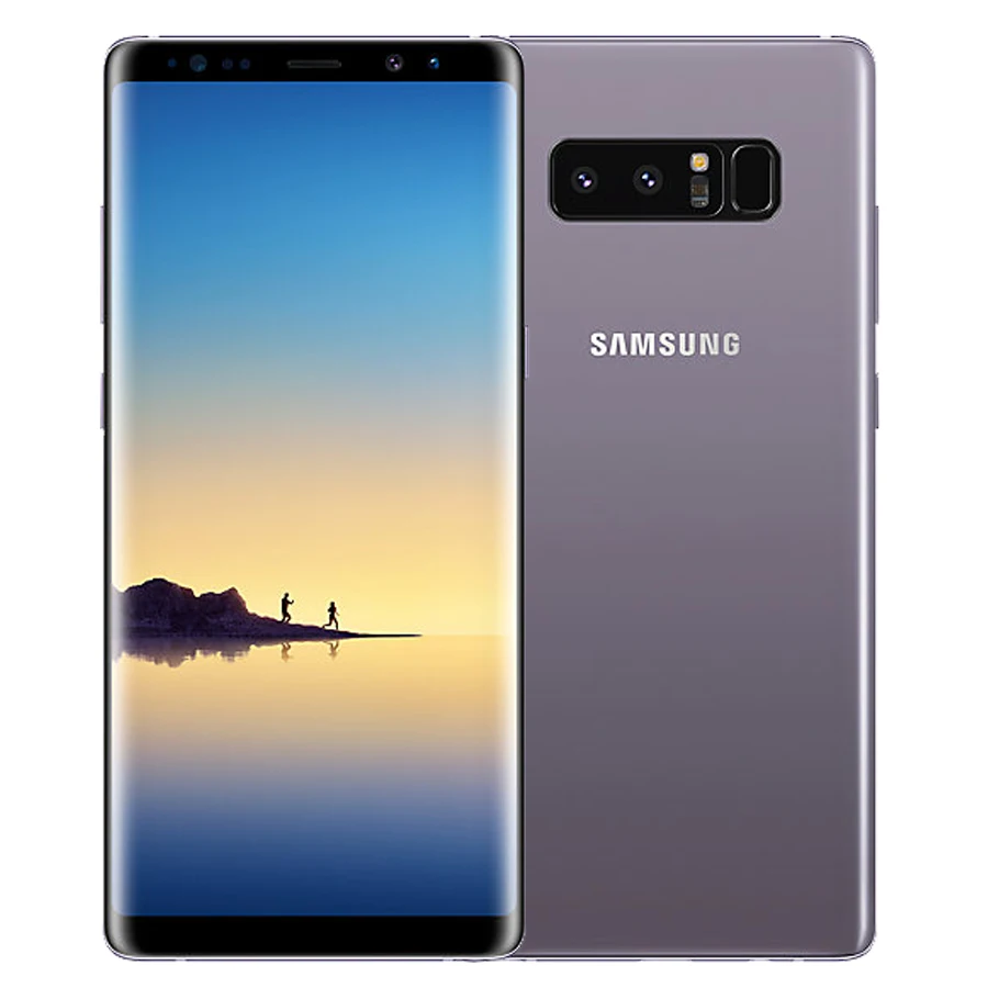 Original Samsung Galaxy Note 8 6GB RAM 64GB ROM 6.3 inch Octa Core Dual Back Camera 12MP 3300mAh Unlocked Smart Mobile Phone - Цвет: Grey