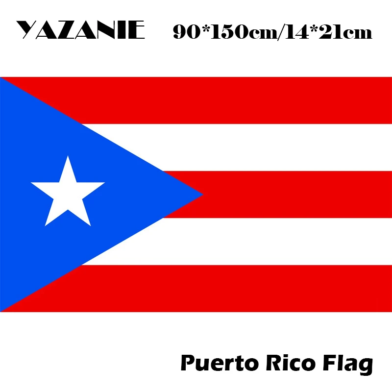 Yazanie 90x150cm Puerto Rico Flag 3 5ft Banners Star And Strip Hanging Flag Polyester National Flag Outdoor Indoor Big Flag Flags Banners Accessories Aliexpress