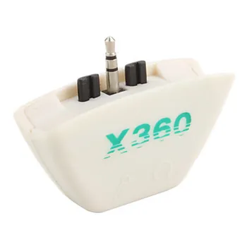 

100pcs 3.5mm Headphone Headset Converter Adapter For Microsoft Xbox 360 Xbox360 Wireless Controller earphone Adapter