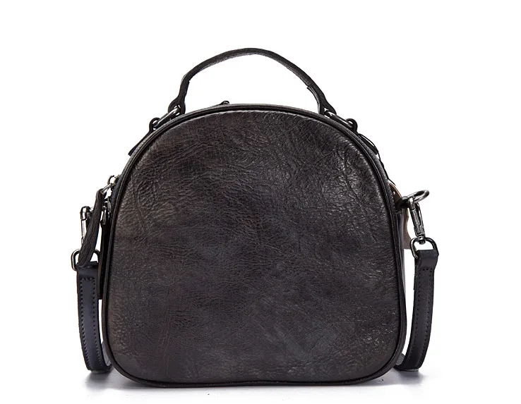 Новая летняя женская сумка с короткими ручками, кольцевой кошелёк, винтажная маленькая сумка через плечо из натуральной кожи, сумки через плечо