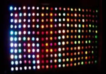 

3pcs/lot, 2x3M RGB LED Video Curtain SMD 5050/ Fireproof Velour Cloth 176pcs+Controller 7CHS SD&Sound&Auto&DMX