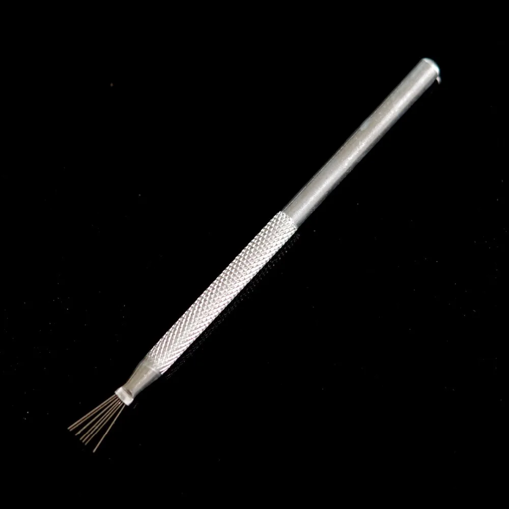 7 Pin Feather Wire Texture DIY Fondant Figure Sculpting Modeling