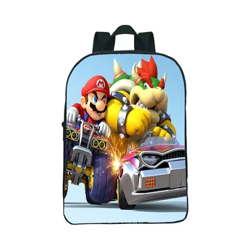 

Cartoon Super Mario Backpack Funny Games School Bags for Kids Boys Girls Toddler Bags Children Kindergarten Mochila