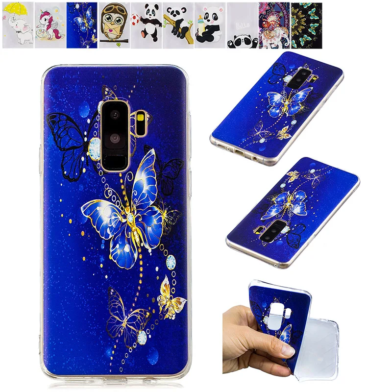 

Cases for Samsung g965 Galaxy S9 Plus SM G965F G965F/DS G965U G965W G965D G965N back Cover for Samsung SM-G965F soft phone bag