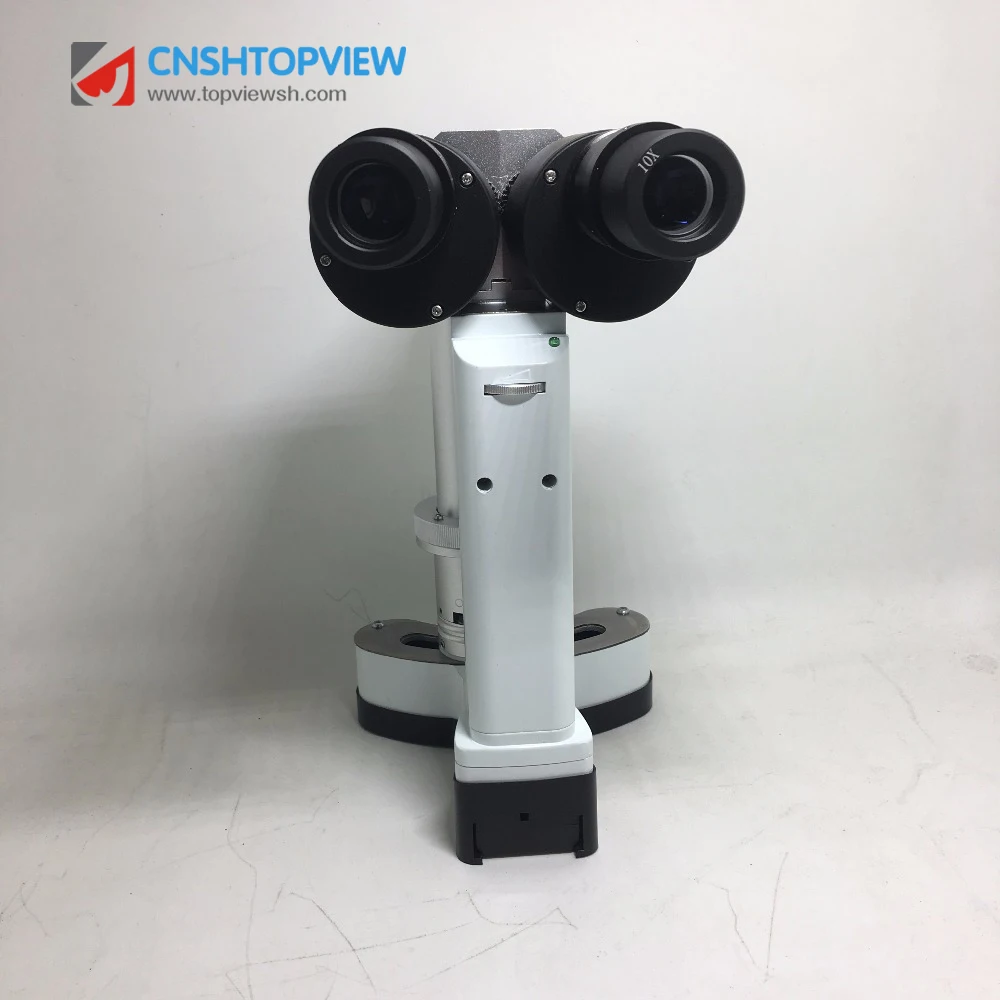 LYL-S 2 увеличения офтальмологическая портативная щелевая лампа для микроскопа перезаряжаемая с CE FDA