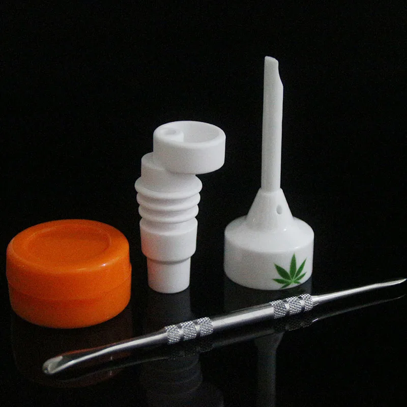

Wholesale Ceramic Male Joint Ceramic Nail Universal 14mm 18mm for Oil or Wax Ceramic nails Carb Cap