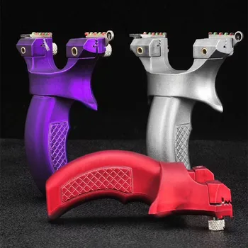 

Hot hunting resin slingshot catapult target precise and flat rubber band outdoor hunting shooting casual game