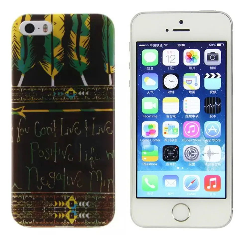 Мягкий силиконовый чехол для Apple IPhone 5 5S 5SE 4.0 дюймов backcover протектор ультра тонкий