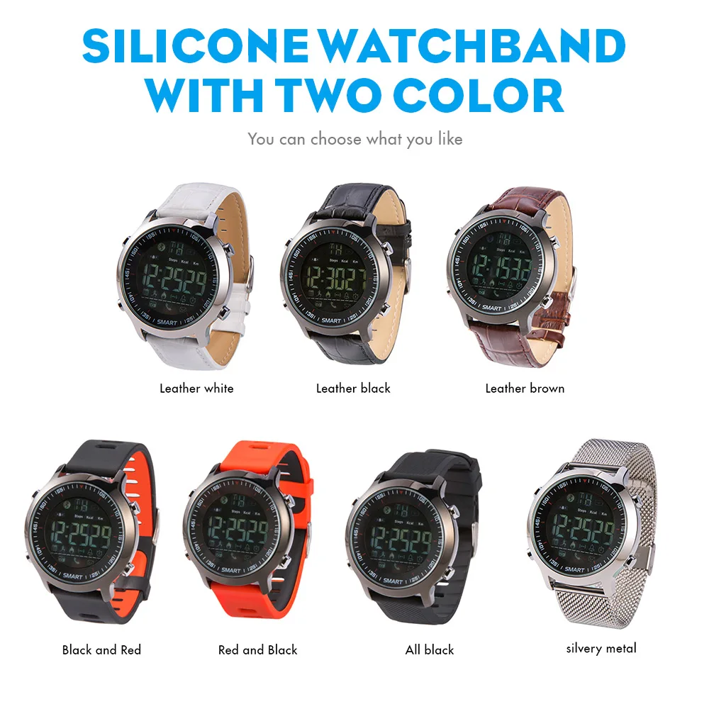Aowo X7 Смарт часы Для мужчин Водонепроницаемый SmartWatch 5ATM IP68 умная электроника