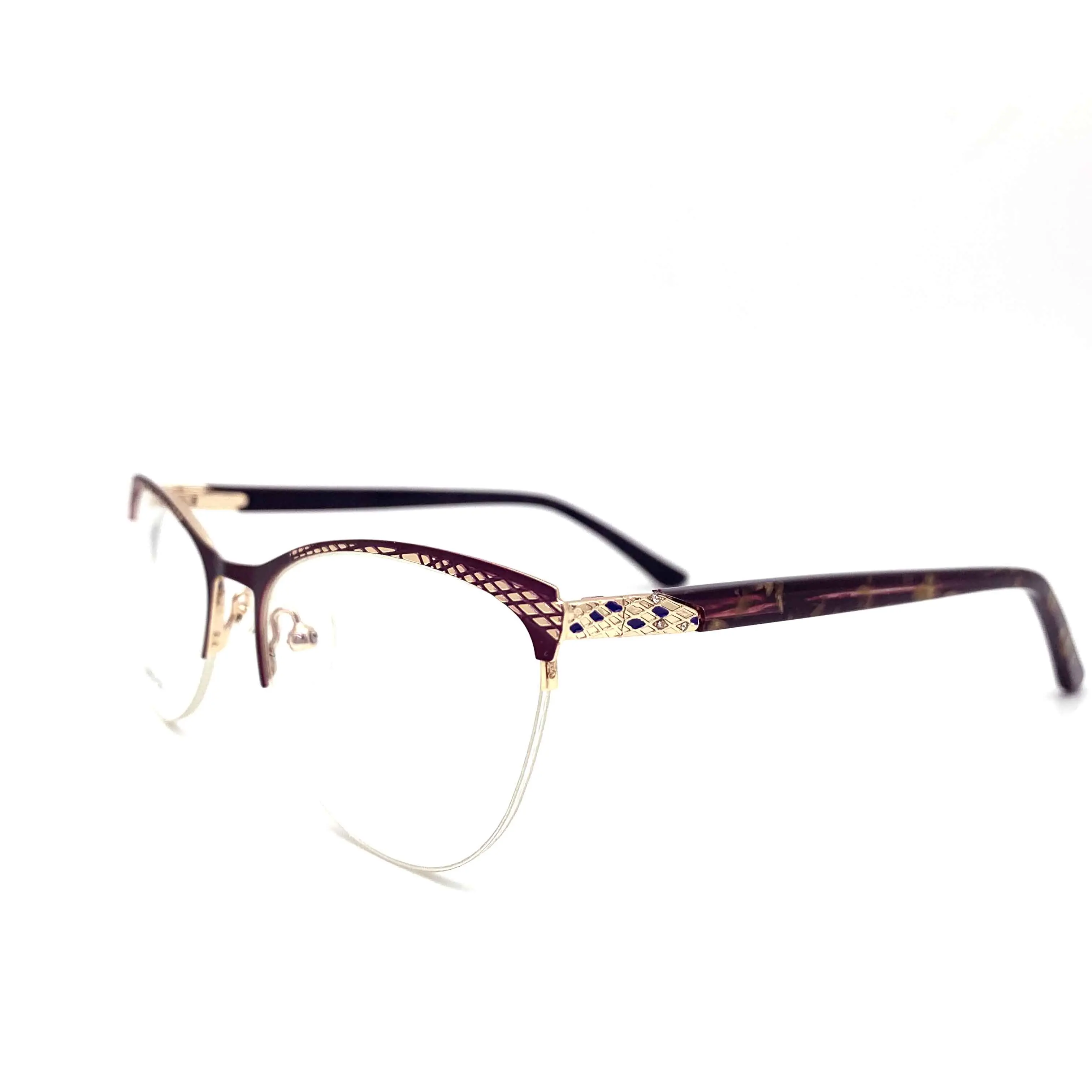 E303-1 Ann Defee оптические TR90 очки оправа для женщин очки по рецепту очки полная Рамка обод очки - Цвет оправы: ST0006 C7