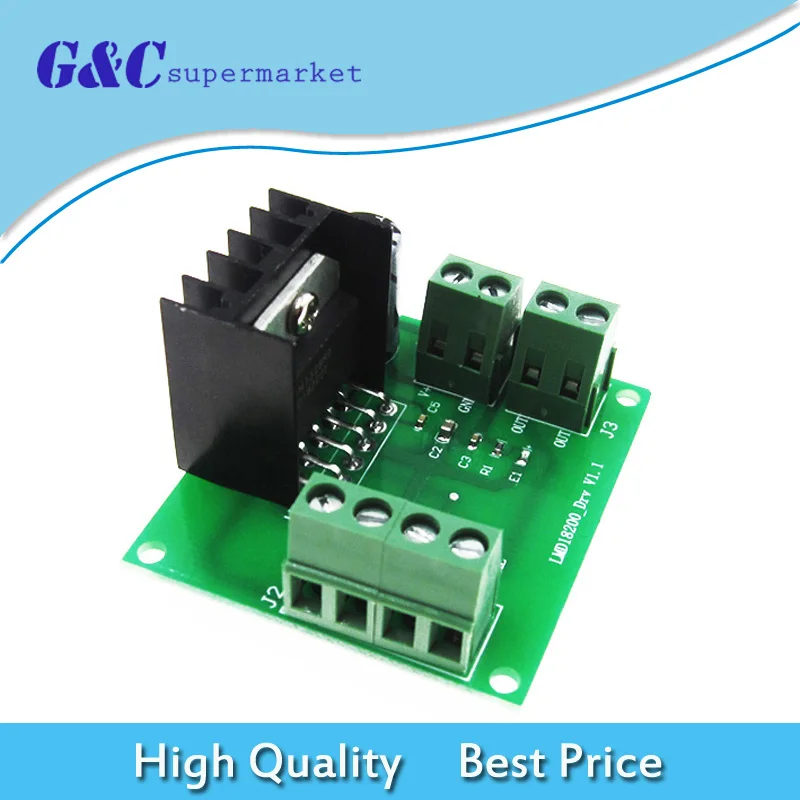 

PWM Adjustable Speed LMD18200T DC Motor Driver Controller Module Board