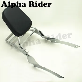 

for Yamaha V-Star DS 400/650 Vstar DS400 DS650 96-97 Rear Luggage Rack Support Holder Cargo Shelf Bracket w/ Backrest Sissy Bar