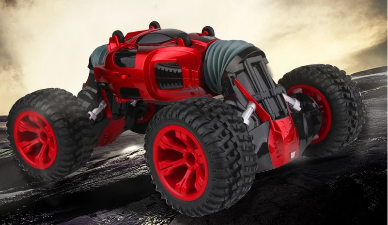 2,4 Ghz 4WD RC автомобиль высокая скорость RC деформационная машина игрушки монстр Рок Гусеничный внедорожный грузовик большие колеса игрушки для детей подарок
