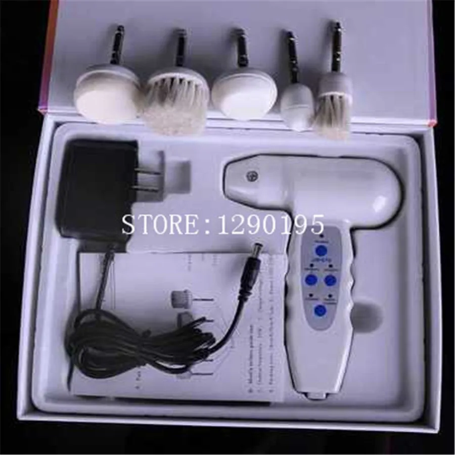 New 5 in 1 Electric Wash Face Feet Care Machine Facial Pore Cleaner Body Cleanser Skin Beauty Brush Massager