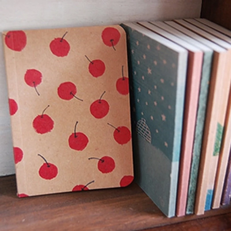 

8 Styles 12.5*9cm Various Classical Vintage Stationery Pastel Drawing Pastels Pockets Notepad Adorable Notebook Pocket Book