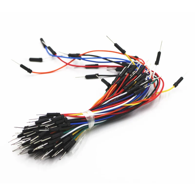 65 шт./лот соединительный кабель типа Папа папа гибкий провод для Arduino макетная