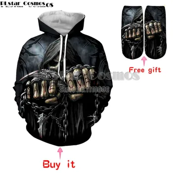 

PLstar Cosmos brand Hoodies Harajuku style sweatshirt men / women long sleeve 3d sweatshirts Carnival