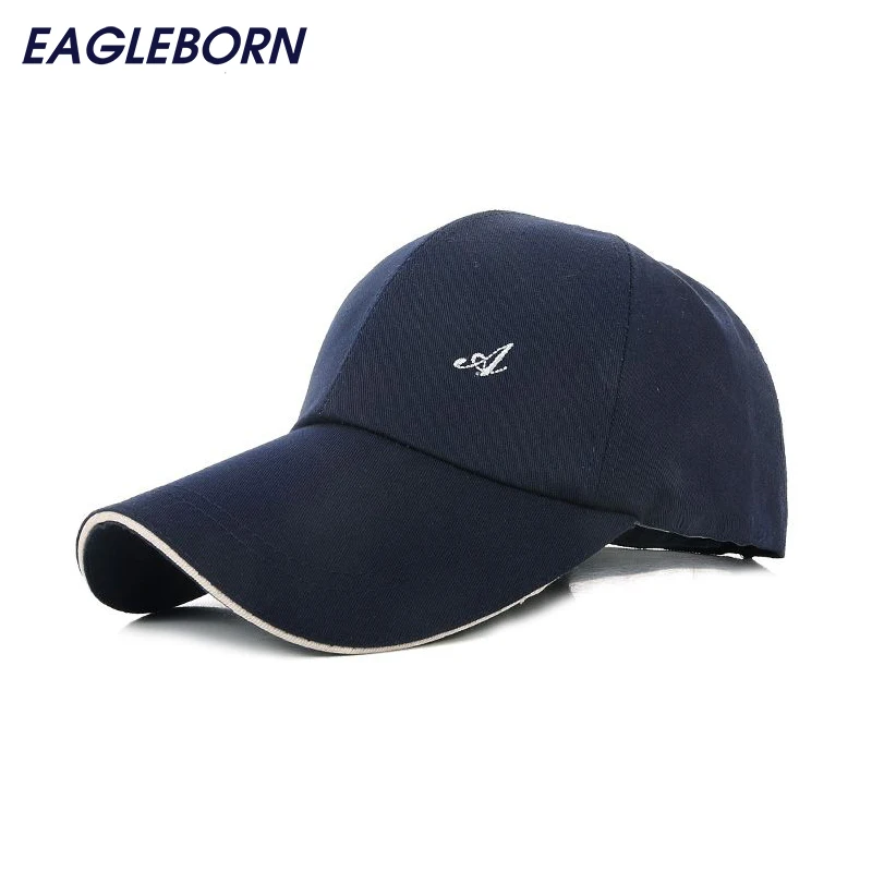 Men Contrast Mesh Letter Embroidery Baseball Cap