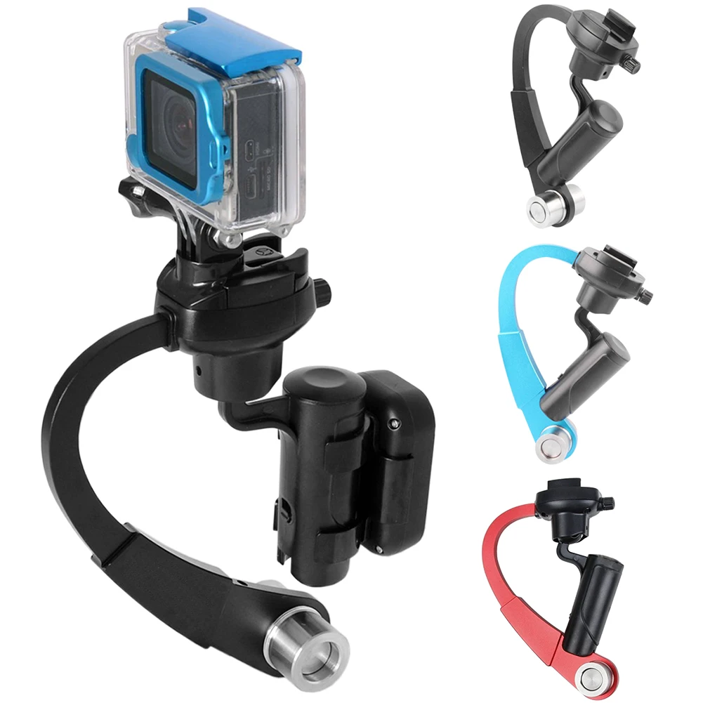 Мини Портативный Стабилизатор камеры Steadicam быстросъемный стабилизатор для