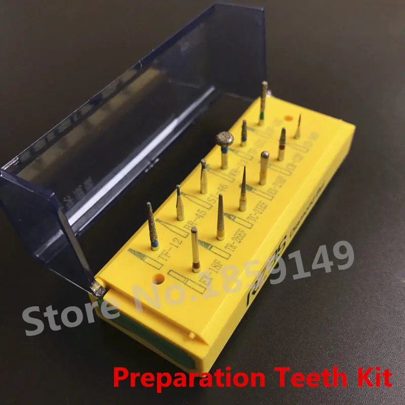 Dental Preparation Teeth Kit standard kit Dental Bur FG 1.6mm Dental