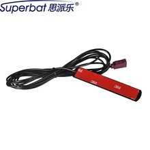 Superbat 2dbi 315 МГц GSM/UMTS/HSPA/CDMA поддержка антенный усилитель 115x22x4 мм Fakra D Женский Джек клейкое крепление