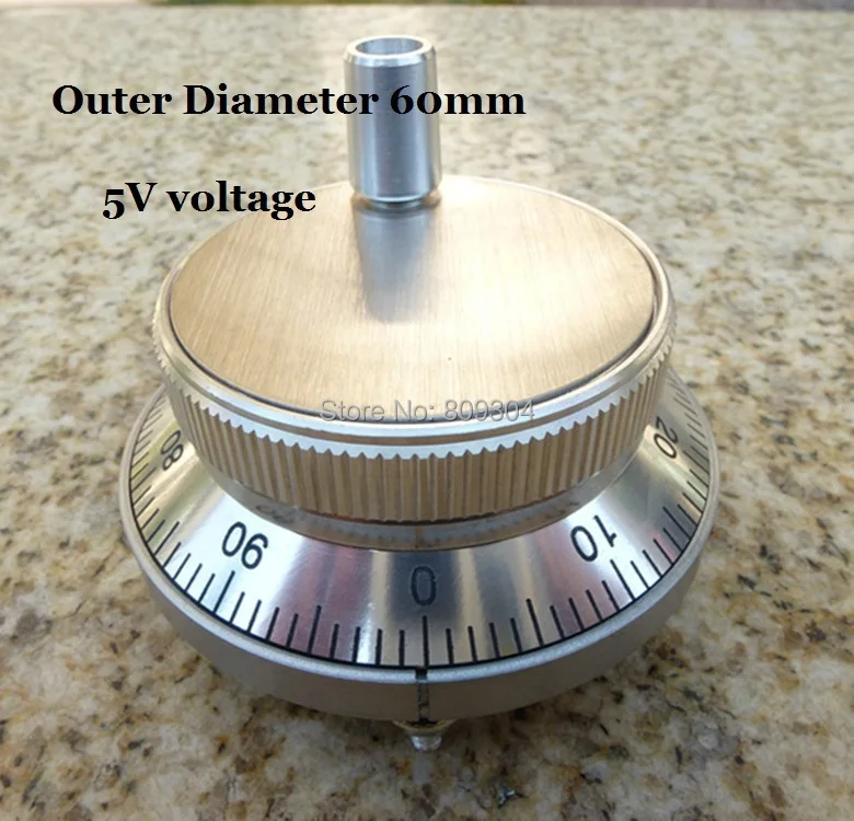 60 мм 5 V маховик ручной генератор импульсов энкодер для станка с ЧПУ
