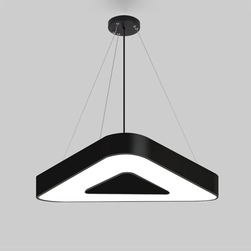 

Modern LED Pendant Light Triangle geometry Hollow Aluminum Pendant lamp For Parlor Mall Office Shopping Mall Home lighting G929