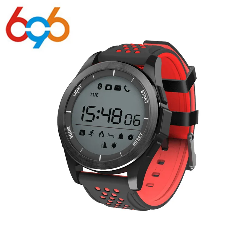 696 NO.1 F3 Smart Watch Bracelet IP68 Waterproof Hiking Sports Smartwatch Fitness Tracker Wearable Devices For Android iOS