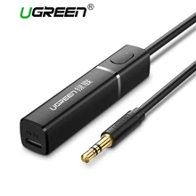 Ugreen Bluetooth 4.2 ТВ передатчик 3.5 мм разъем аудио адаптер подключен к ТВ и в паре с двумя наушники сразу bluetooth aptX