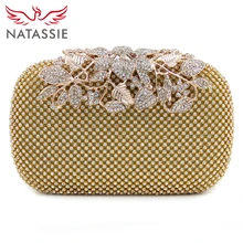 Natassie neue mode frauen abendtaschen damen hochzeit kupplungen geldbörsen