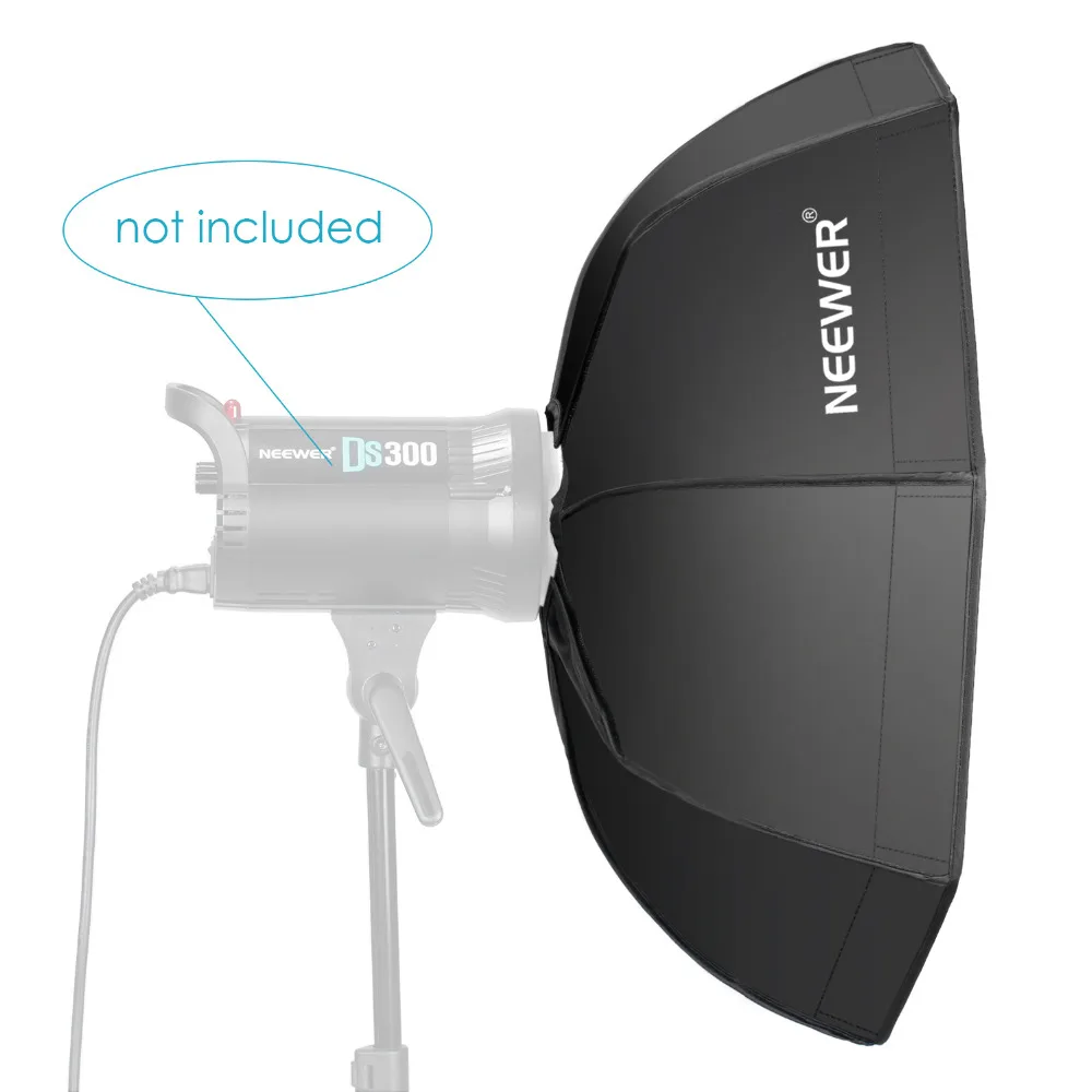 Neewer фотостудия 24 дюйма/60 см Beauty Dish восьмиугольный софтбокс Bowens Speedring для