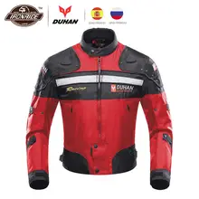 DUHAN Motorcycle Jacket Motorbike Racing Jacket Moto Windproof Autumn Winter Motorcycle Protection Clothing Body Protector Armor