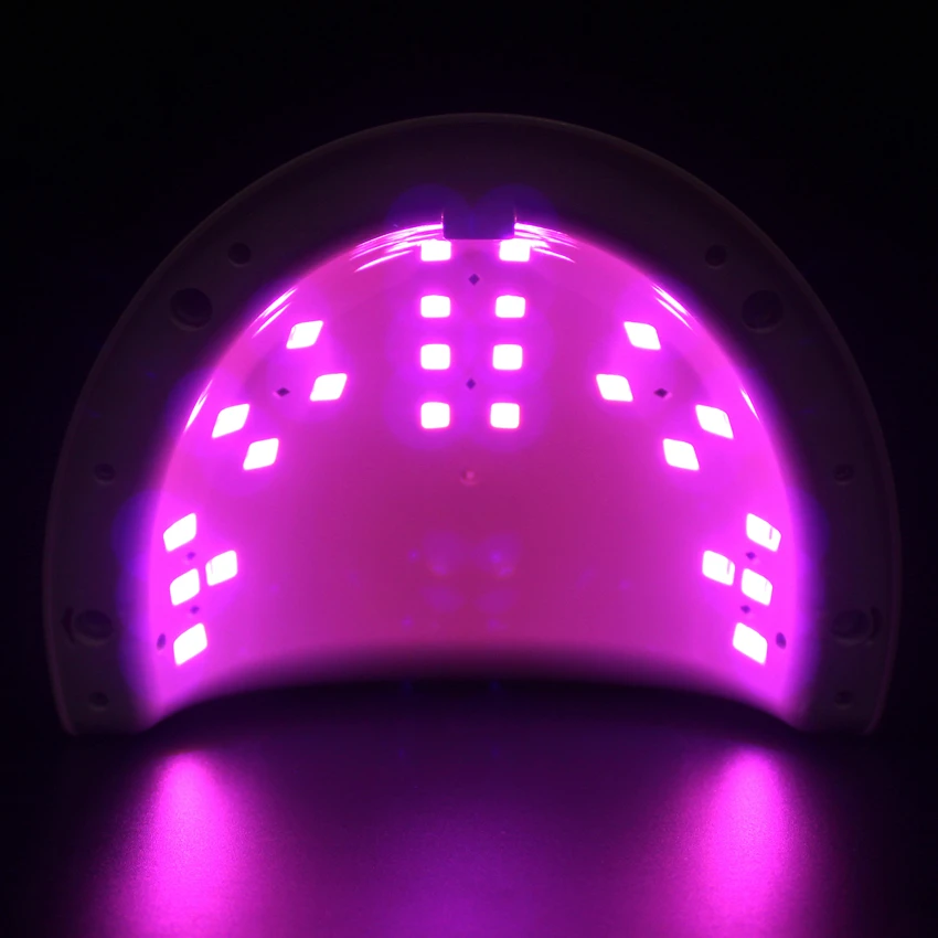 60W LED Lamp Nail Dryer Phototherapy Finger/Toenail Nail Gel Polish Curing Lamp Professional Manicure Pedicure Machine